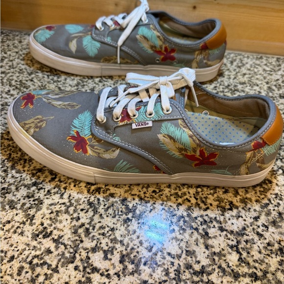 Vans Men’s Size 13 Island Vibes Gray Canvas Sneakers - Picture 7 of 13